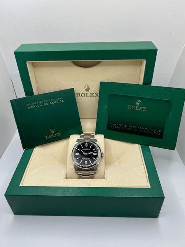 Montre Rolex - Oyster Perpetual 41 Coffret complet 2022 58 Facettes