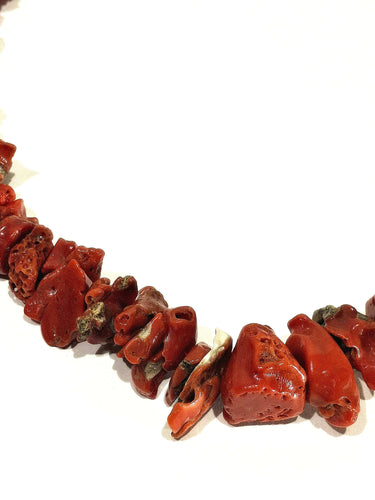 Collier Collier Corail Rouge 58 Facettes