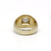 Bague 54 Solitaire or jaune diamant 58 Facettes 210089R