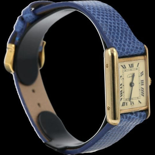 Montre Cartier Montre Tank Vermeil 58 Facettes MT42589