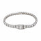 Bracelet Bracelet Tennis Or blanc, Platine Diamant 58 Facettes 4327594CN