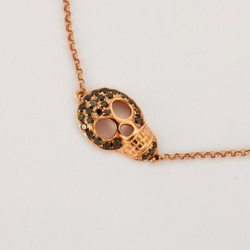 Bracelet Bracelet Or Rose Diamants Noirs STEFFERE Haute Joaillerie 58 Facettes