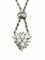 DAMIANI. Collier or blanc 18K et diamants