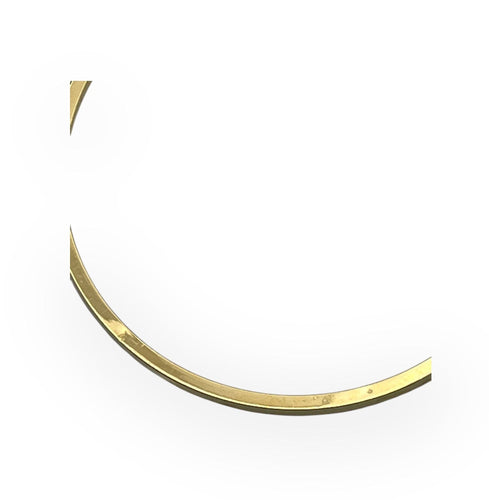 Boucles d'oreilles Grandes créoles or jaune 58 Facettes 149054862