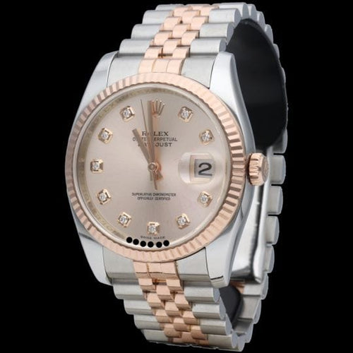 Montre Rolex Montre Date Just 36 58 Facettes MT42540