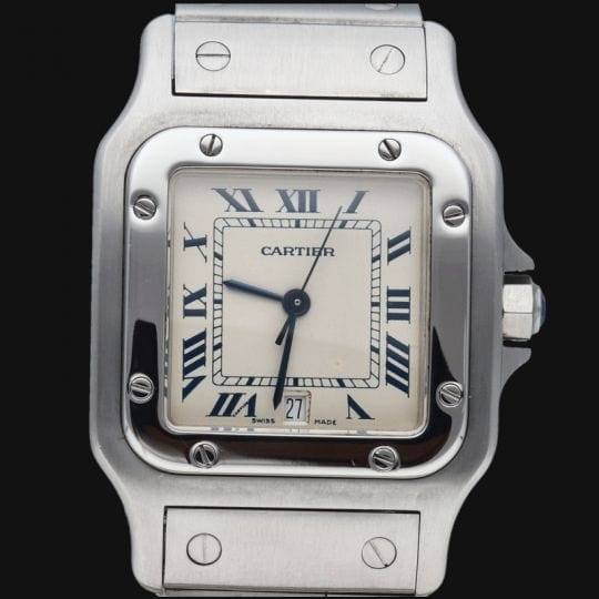 Montre Cartier Montre Santos De Cartier Galbee 58 Facettes MT41016