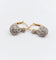 Boucles d'oreilles Dormeuses marguerite - Boucles d’oreilles en or 18k, platine et diamants 58 Facettes A06632