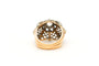 Bague 52 Bague Art Déco en or jaune et blanc sertie de diamants 58 Facettes 17664