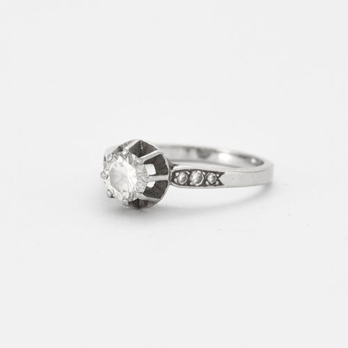 Bague 54 Bague Solitaire Diamant 58 Facettes 230456