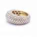 Bague 56 Ring in gold and diamond pavée 58 Facettes N102875LF