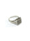 Bague 54 Bague Pavage 9 Diamants Or Blanc 58 Facettes