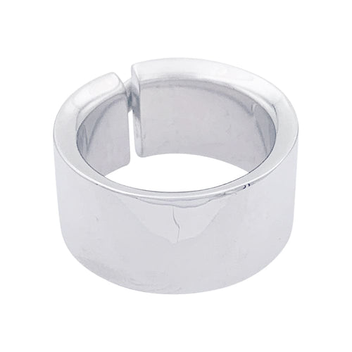 Bague 49 Bague Chaumet,"Liens", or blanc et diamants, lien unique. 58 Facettes 32551