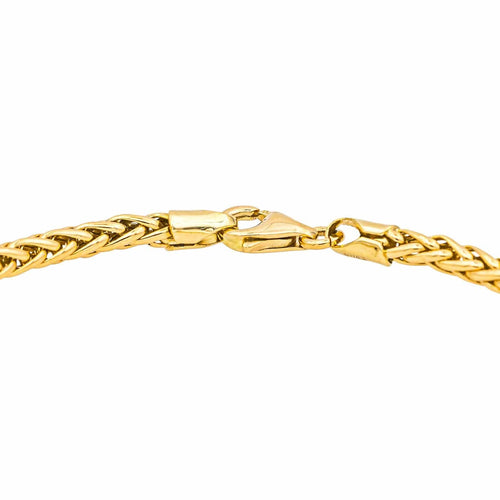 Bracelet Maille palmier Or jaune