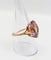 Bague 60 Bague cocktail or rose améthyste (circa 1900) 58 Facettes A05941
