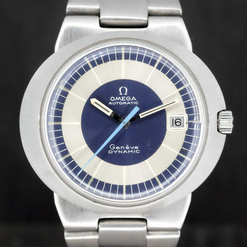 Montre Omega - Montre Genève Dynamic automatique acier, 1969 58 Facettes