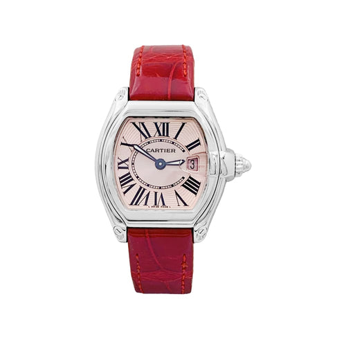 Montre Montre Cartier, "Roadster", acier. 58 Facettes 35136