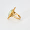Bague 54 Bague marquise opale et or jaune 58 Facettes