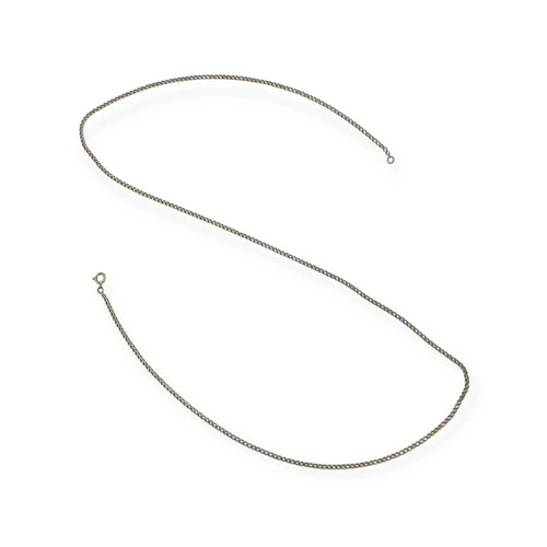 Collier Chaîne or jaune gourmette 59 cm 58 Facettes 330086395