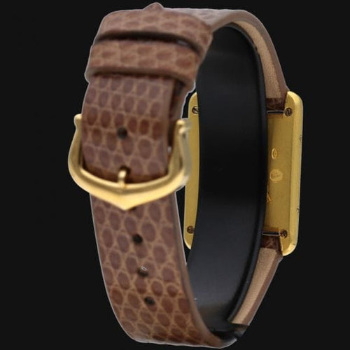 Montre Cartier Montre Tank Vermeil 58 Facettes MT42664