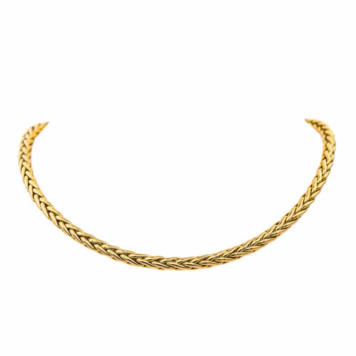 Collier Collier Maille palmier Or jaune 58 Facettes 4666982CN