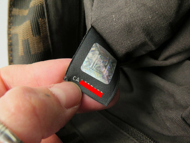 sac a main FENDI baguette 8bt163 toile logo monogramme zucca bandouliere 58 Facettes 271140