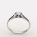 52 Solitaire ring in white gold and Diamond 58 Facettes