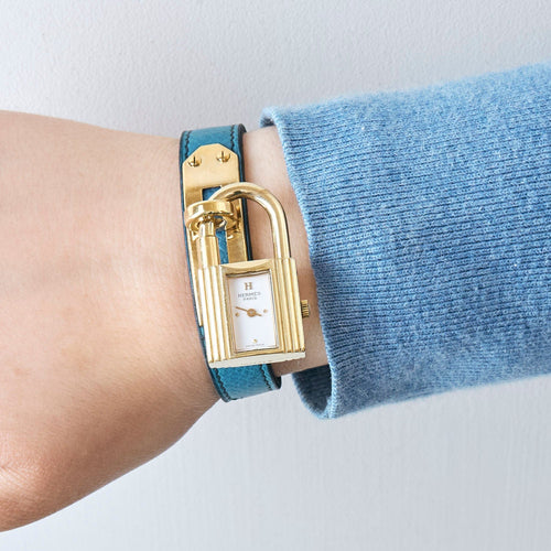 Montre HERMES - Kelly - Montre plaqué or 58 Facettes 250181