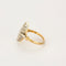 Bague 54 Bague Marquise Royale en or jaune, or blanc et diamants 58 Facettes LP1233/11