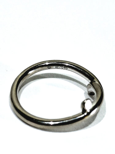 Bague 56 Cartier - Bague Entrelacés en or blanc 58 Facettes