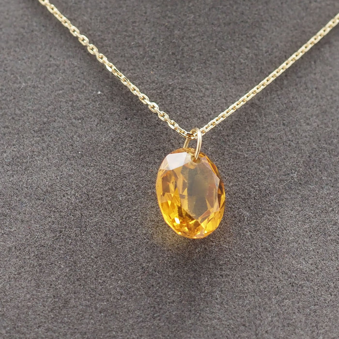 Pendentif Pendentif Citrine 7.5ct 58 Facettes