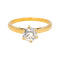 Bague 48.5 Bague Solitaire Or jaune Diamant 58 Facettes 4745026CN