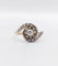 Bague 53 Bague tourbillon antique en or 18k et platine et diamants (circa 1900) 58 Facettes A06348