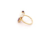 Bague 49 bague POIRAY perles precieuses 49 grenat or jaune 18k 58 Facettes 265327