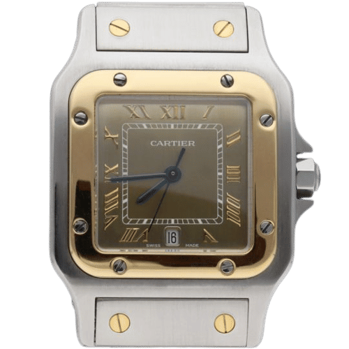 Montre Cartier Montre Santos Galbee 58 Facettes MT43410