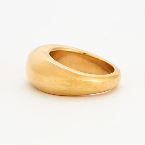 Bracelet JONC BOMBE OR JAUNE 18K 58 Facettes