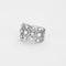 Bague Bague or blanc diamants 58 Facettes LP32
