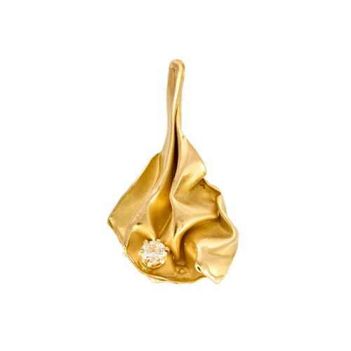 Pendentif Pendentif d'Artiste Or Jaune Diamant 58 Facettes
