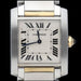 Montre Cartier Montre Tank Francaise Mm 58 Facettes MT40803