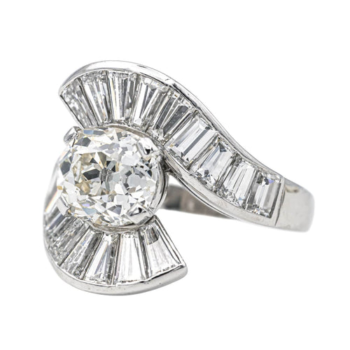 Bague 57 Bague  Platine Diamant 58 Facettes 4292747CN