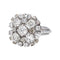 Bague 52 Bague Cocktail Or blanc, Platine Diamant 58 Facettes 4776443CN