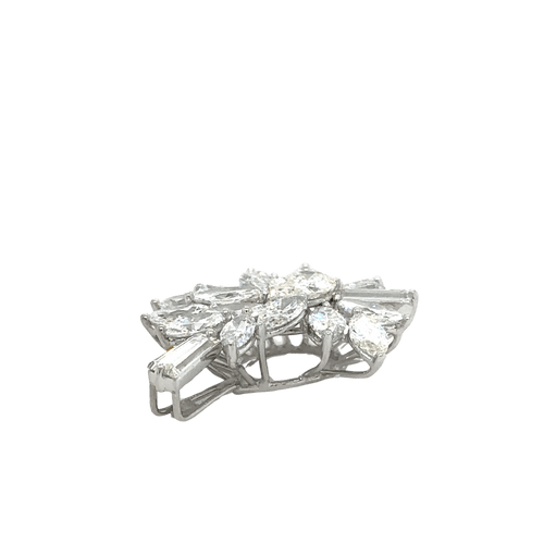 Pendentif Pendentif Cocktail platine et diamants 58 Facettes 1.0002595/5