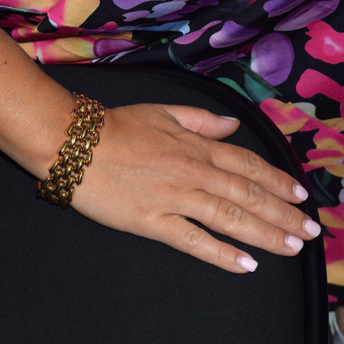 Bracelet en or jaune