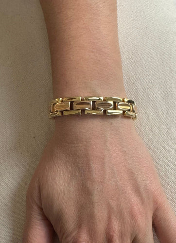 Bracelet Bracelet en or rose et jaune 58 Facettes