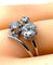 Bague 52 Bague or blanc sertie  de 3 diamants 58 Facettes AB450