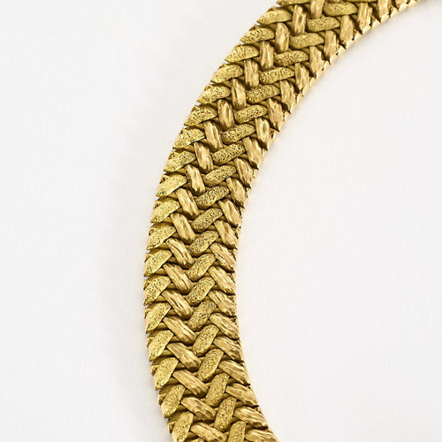 Hermès - Collection Prélude - Rare Collier Vintage en Or jaune 18k