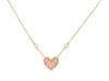 Collier collier POIRAY l'attrape coeur pm opale or rose 18k diamants 58 Facettes 266248