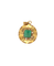 Pendentif Or 18K Émeraude Perle