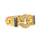 Bague 54 Bague  Or jaune Diamant, Saphir 58 Facettes 3804083CN