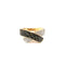 Bague 54 Bague diamants noirs et diamants 58 Facettes 2966