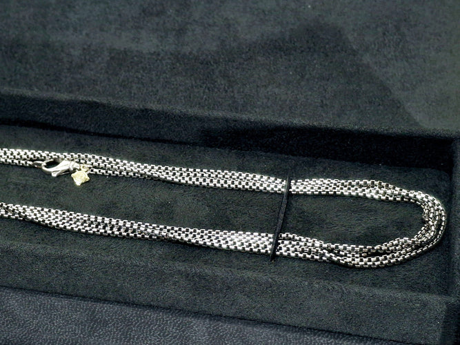 Collier David Yurman - Sautoir en argent 925 avec pendant en or 14 carats 58 Facettes